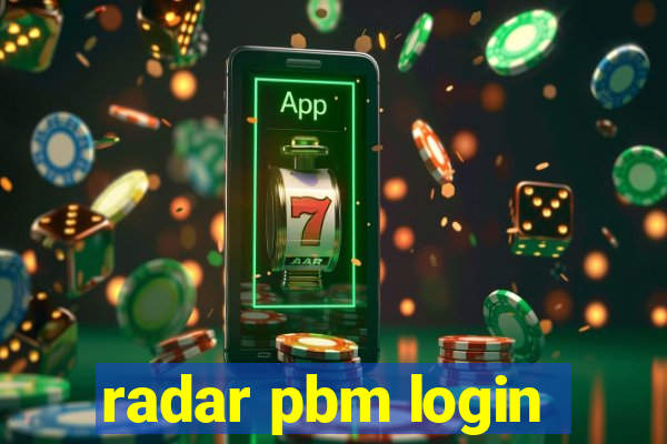 radar pbm login