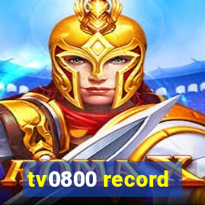 tv0800 record