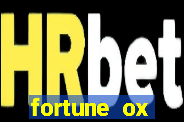 fortune ox horários pagantes