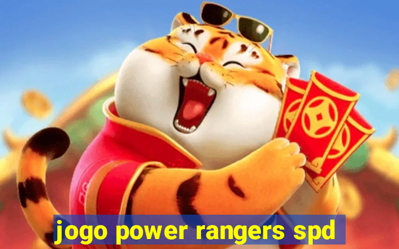 jogo power rangers spd