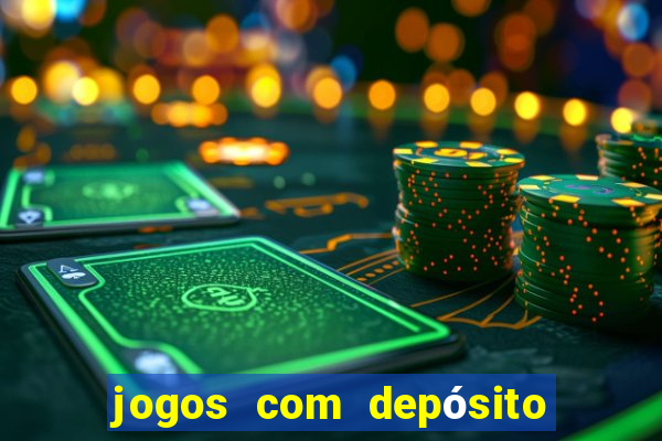 jogos com depósito de 50 centavos