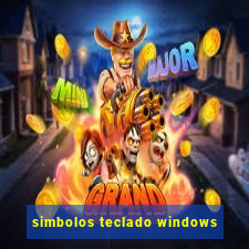 simbolos teclado windows